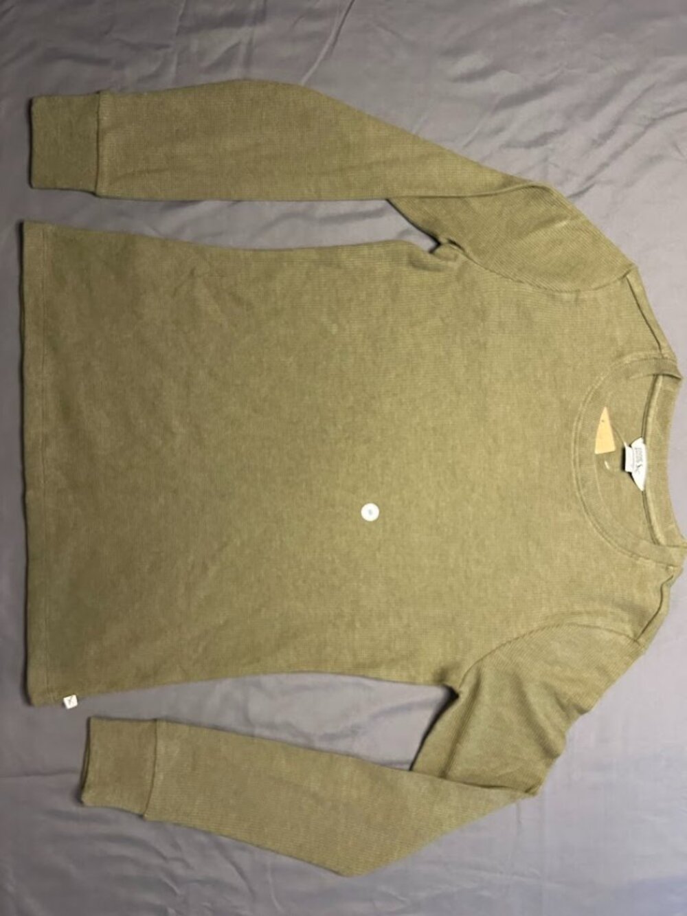 Eddie Bauer WR Infinity Thermal Crew Neck Long Sleeve Olive Alder Green Women